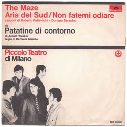 The Maze - Aria Del Sud / Non Fatemi Odiare
